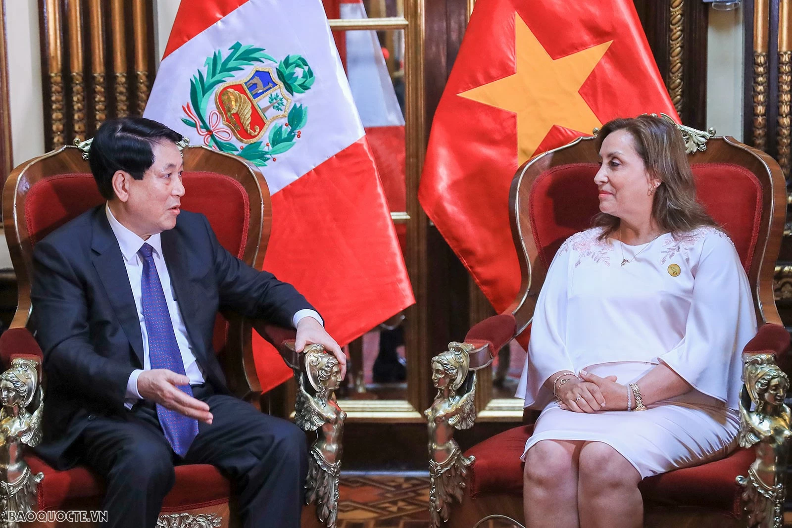 Welcome ceremony held for President Luong Cuong in Lima