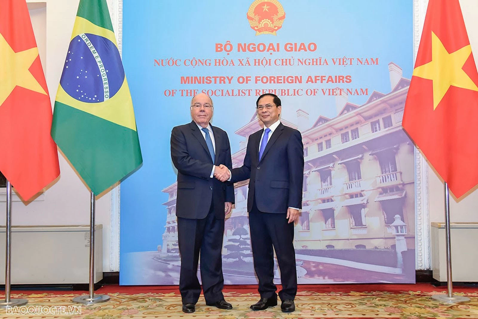 Bộ trưởng Ngoại giao Brazil Mauro Vieira: Chương mới trong quan hệ Việt Nam-Brazil Bộ trưởng Ngoại giao Brazil Mauro Vieira: Chương mới trong quan hệ Việt Nam-Brazil