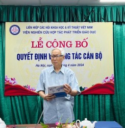 PGS. TS. Tô Bá Trượng: Lòng yêu nghề và tình yêu thương học sinh là phẩm chất cốt lõi của một người thầy