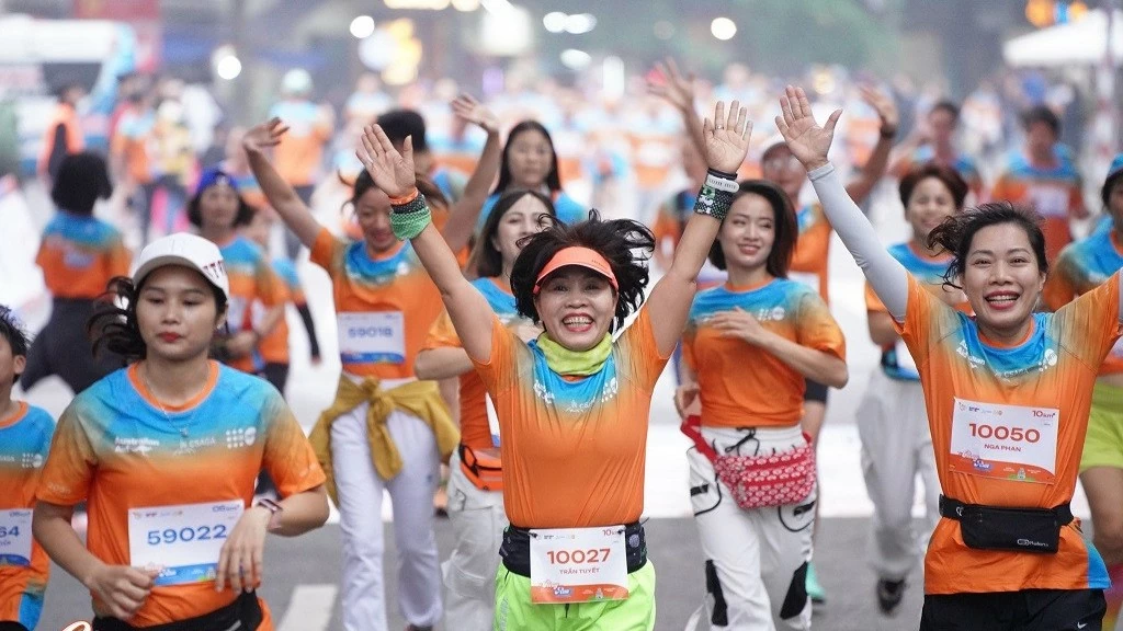 The 3rd Running Race 'Run for zero violence against women and girls in Vietnam' in 2024