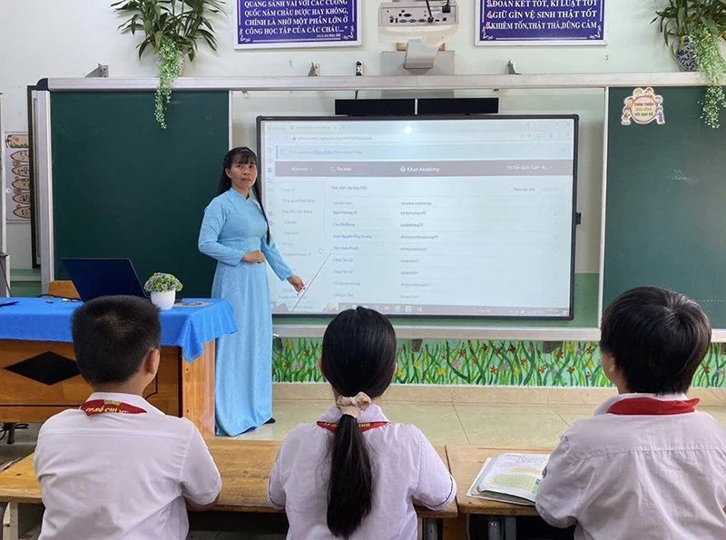 Binh Duong: Teachers’ proactive use of technology brings positive changes to students