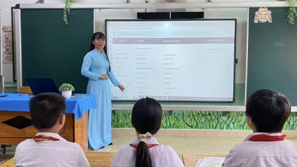 Binh Duong: Teachers’ proactive use of technology brings positive changes to students