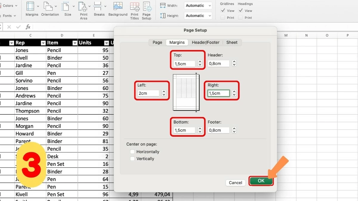 Cách căn lề trong Excel chuẩn, thao tác chỉ vài click chuột đơn giản