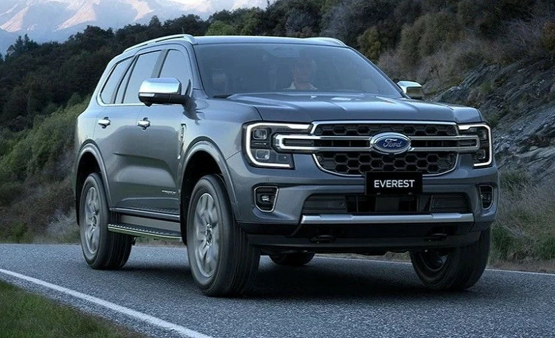 Top 5 xe SUV hạng D bán chạy nhất tháng 10/2024: Ford Everest tiếp tục dẫn đầu