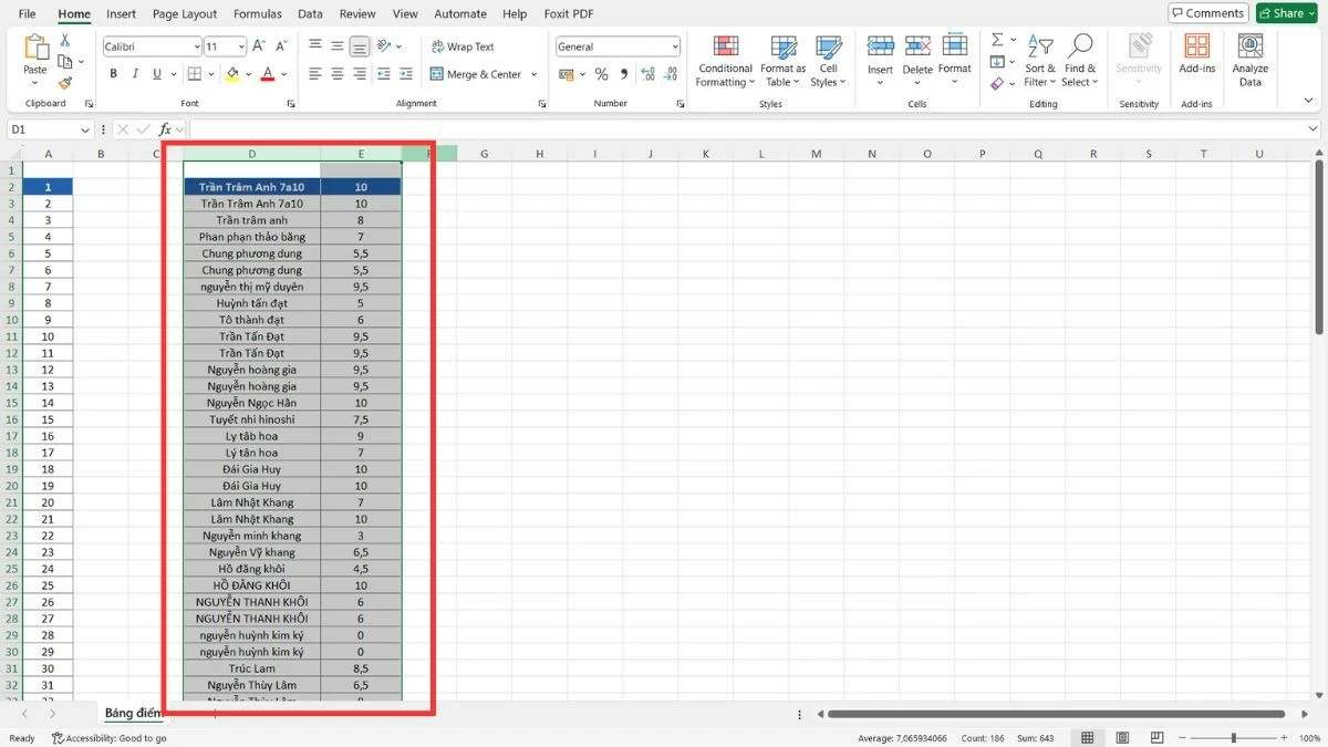 Cách di chuyển cột trong Excel nhanh chóng và tiện lợi Cách di chuyển cột trong Excel nhanh chóng và tiện lợi