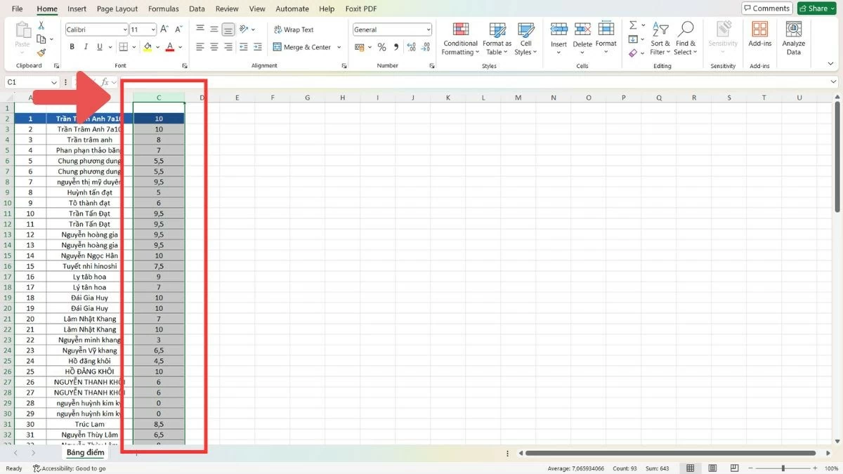 Cách di chuyển cột trong Excel nhanh chóng và tiện lợi Cách di chuyển cột trong Excel nhanh chóng và tiện lợi