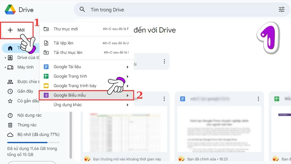 Cách tạo Google Form chuyên nghiệp dành cho người mới bắt đầu