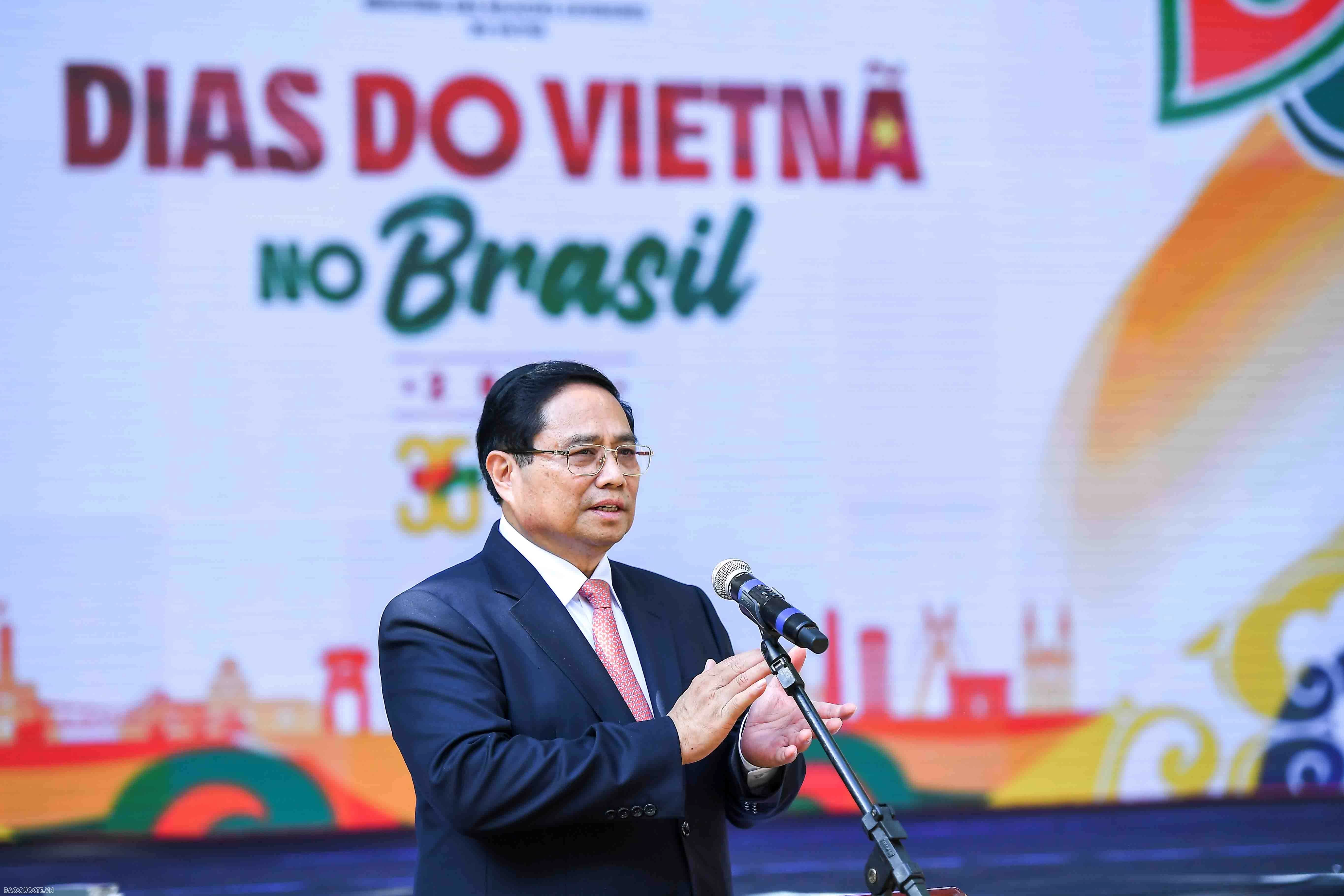 PM Pham Minh Chinh attends Vietnam Day in Rio de Janeiro, Brazil