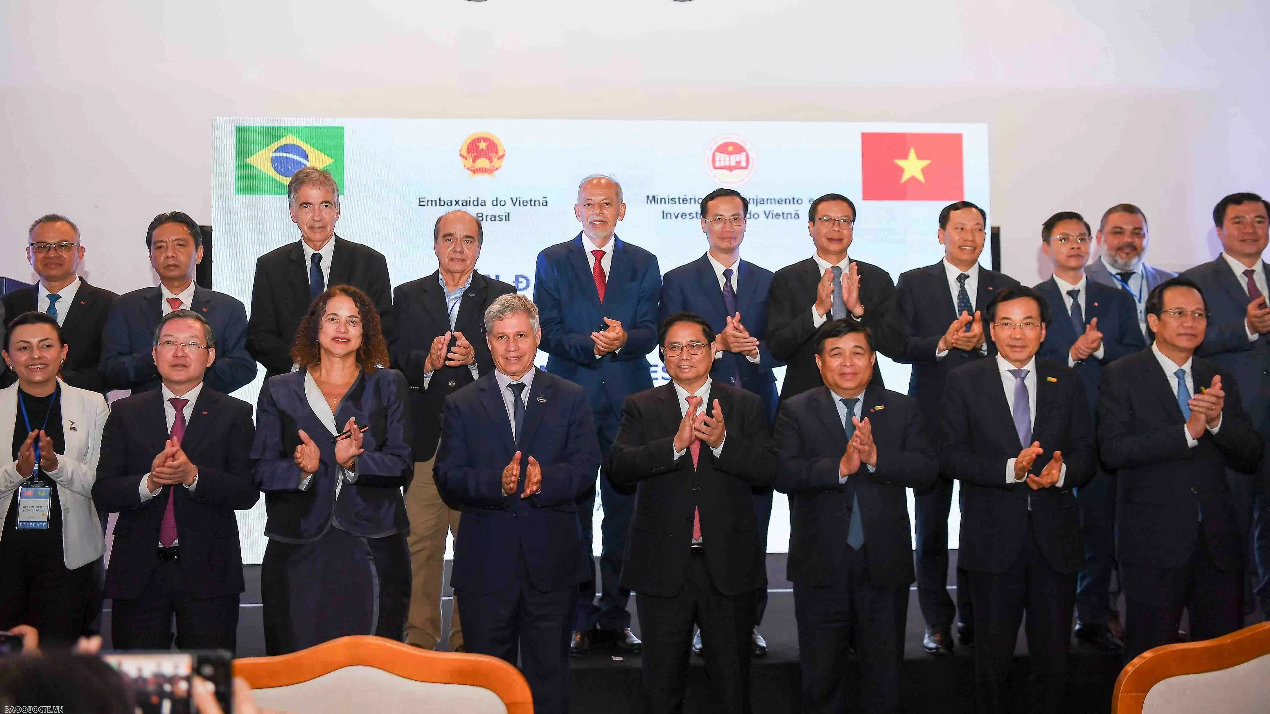 PM Pham Minh Chinh attends Vietnam-Brazil business forum ​in Rio de Janeiro