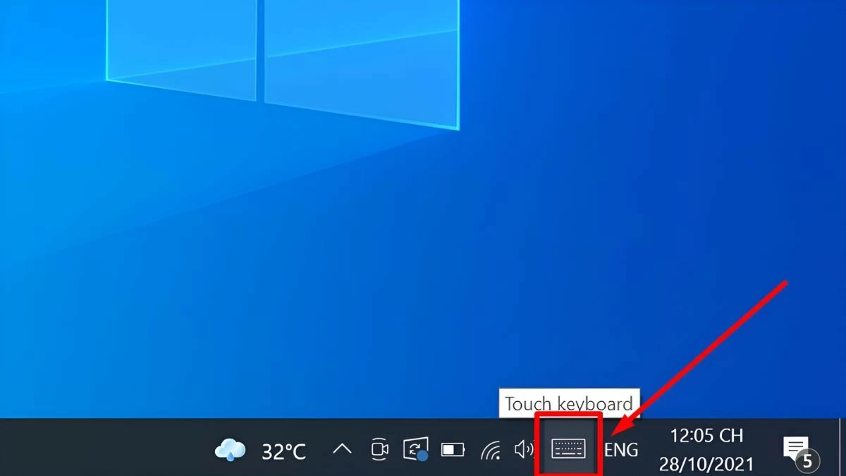 Cách mở bàn phím ảo Win 10 đơn giản, hiệu quả