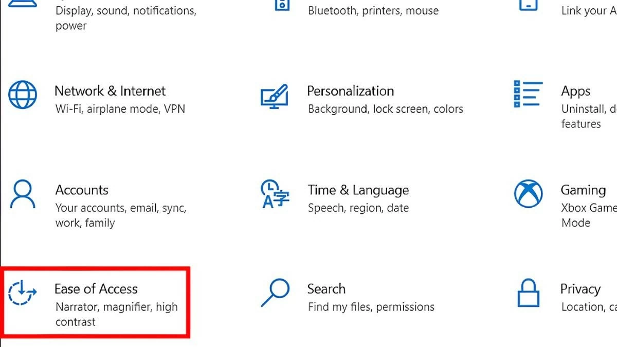 Cách mở bàn phím ảo Win 10 đơn giản, hiệu quả Cách mở bàn phím ảo Win 10 đơn giản, hiệu quả