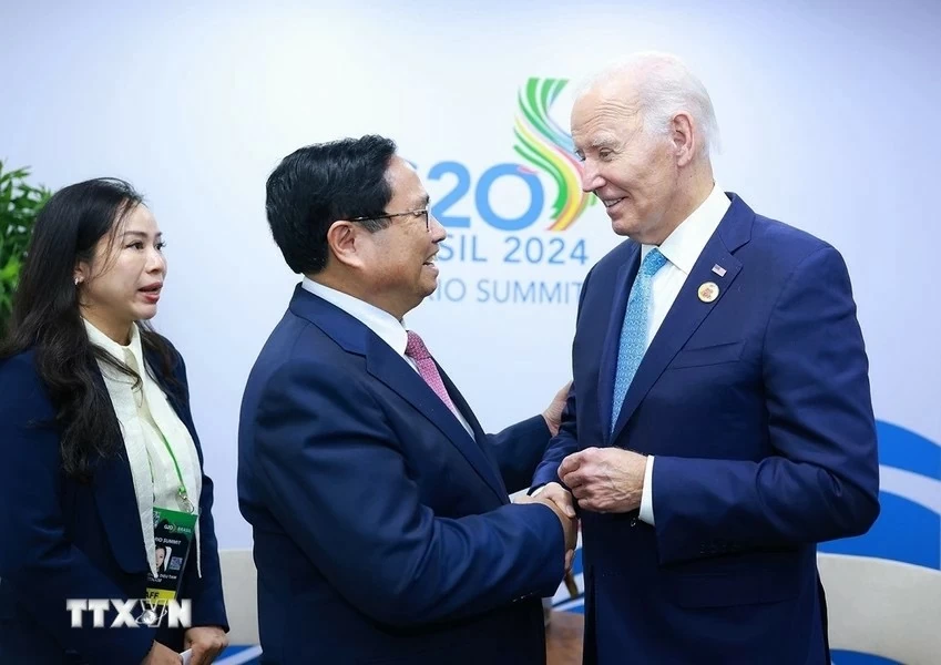 PM Pham Minh Chinh meets with world leaders on G20 Summit occasion