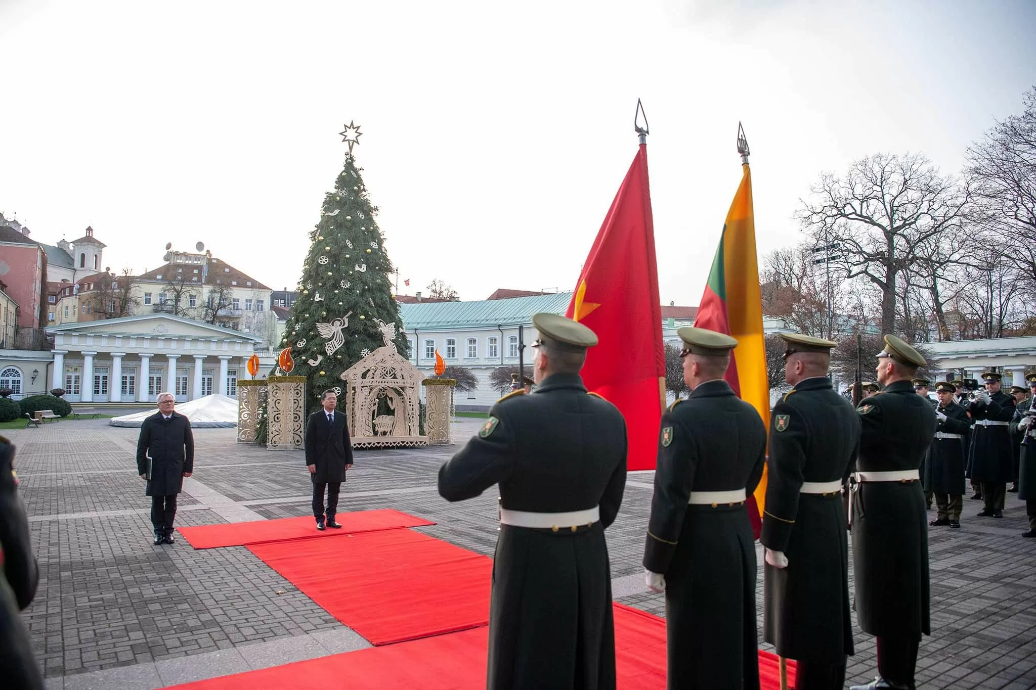 Đại sứ Hà Hoàng Hải trình Thư ủy nhiệm lên Tổng thống Lithuania