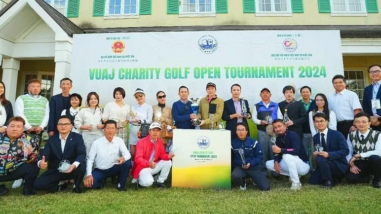 Giải golf lan tỏa yêu thương trong cộng đồng người Việt tại Nhật Bản