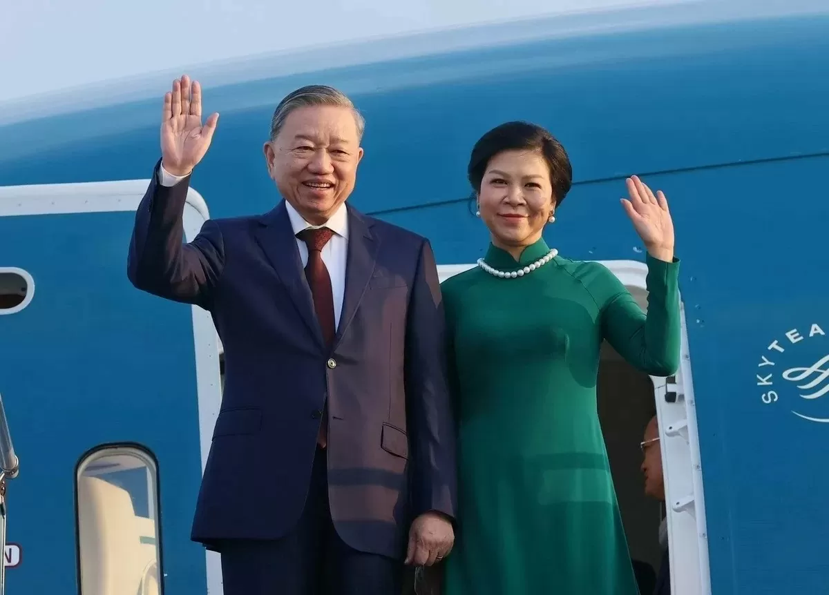 General Secretary To Lam and his Spouse left Hanoi, beginning official visit to Malaysia