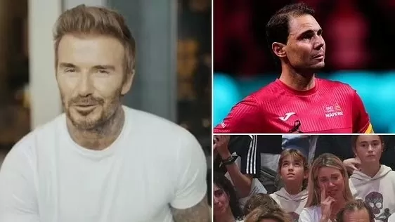 David Beckham tri ân, mời Rafael Nadal cùng đi xem bóng đá