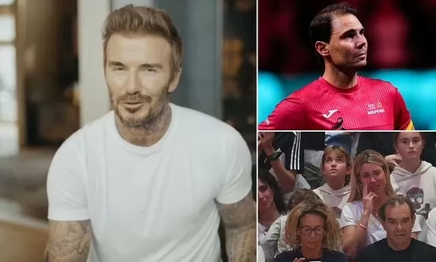 David Beckham tri ân, mời Rafael Nadal cùng đi xem bóng đá