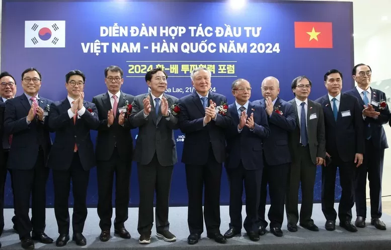 Diễn đàn hợp tác đầu tư Việt Nam - Hàn Quốc 2024