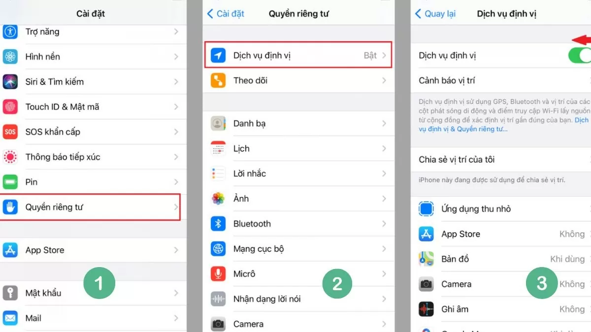 Cách tắt định vị iPhone vô cùng nhanh chóng và hiệu quả