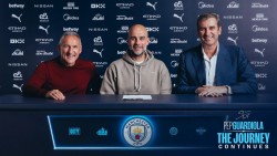 CHÍNH THỨC: HLV Pep Guardiola gia hạn hợp đồng hai năm với Man City