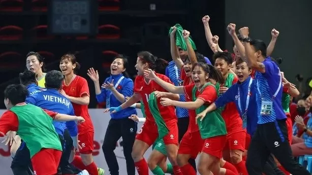 Đội tuyển futsal nữ Việt Nam vô địch giải futsal nữ Đông Nam Á 2024