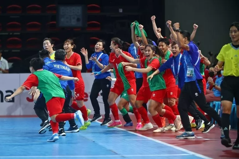 Đội tuyển futsal nữ Việt Nam vô địch giải futsal nữ Đông Nam Á 2024