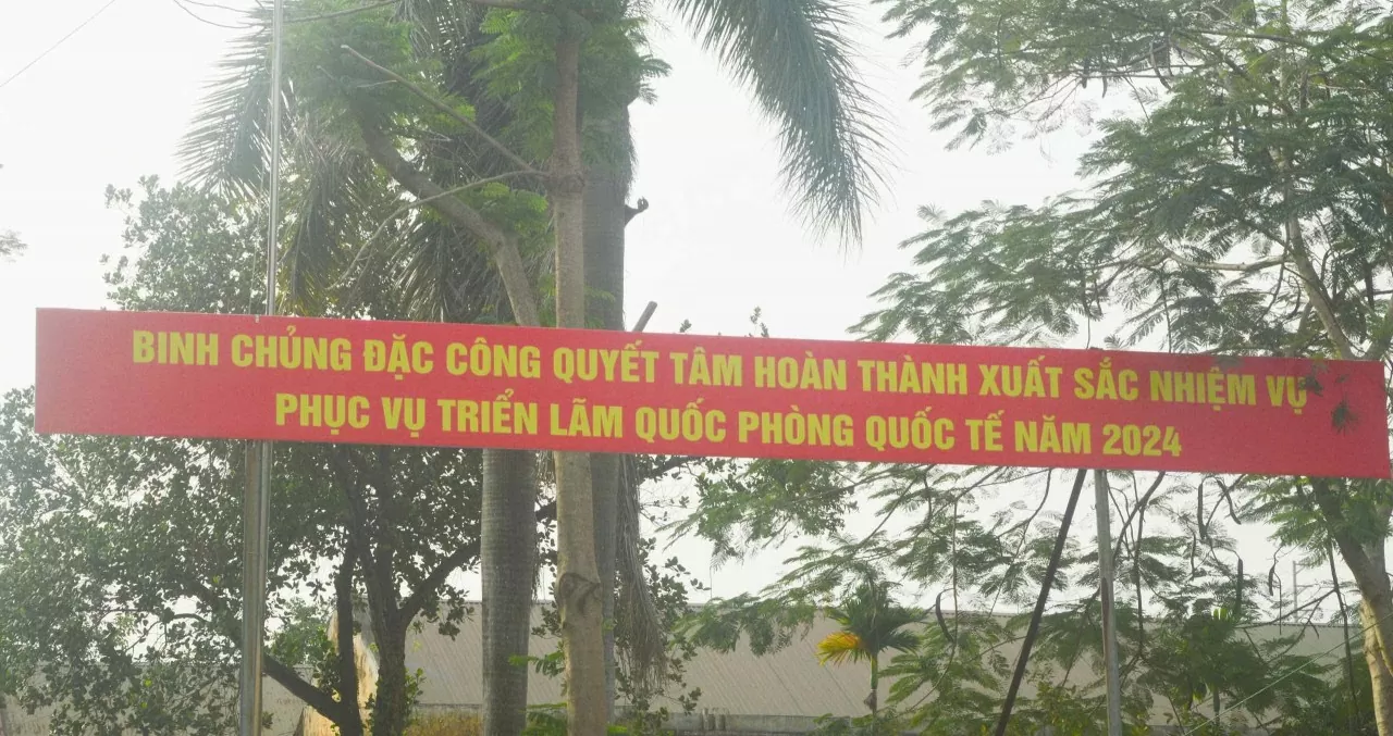 Thể hiện tinh thần, bản lĩnh Đặc công trong Triển lãm Quốc phòng quốc tế Việt Nam 2024