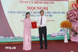 Bà Tôn Ngọc Hạnh được điều động, chỉ định giữ chức Bí thư Tỉnh ủy Bình Phước