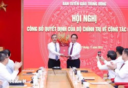 Bí thư Tỉnh uỷ Thái Bình Ngô Đông Hải giữ chức Phó Trưởng Ban Tuyên giáo Trung ương