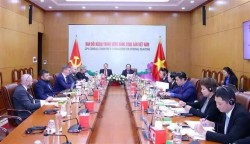 Party official welcomes Deputy Chairman of Germany's left-wing Party