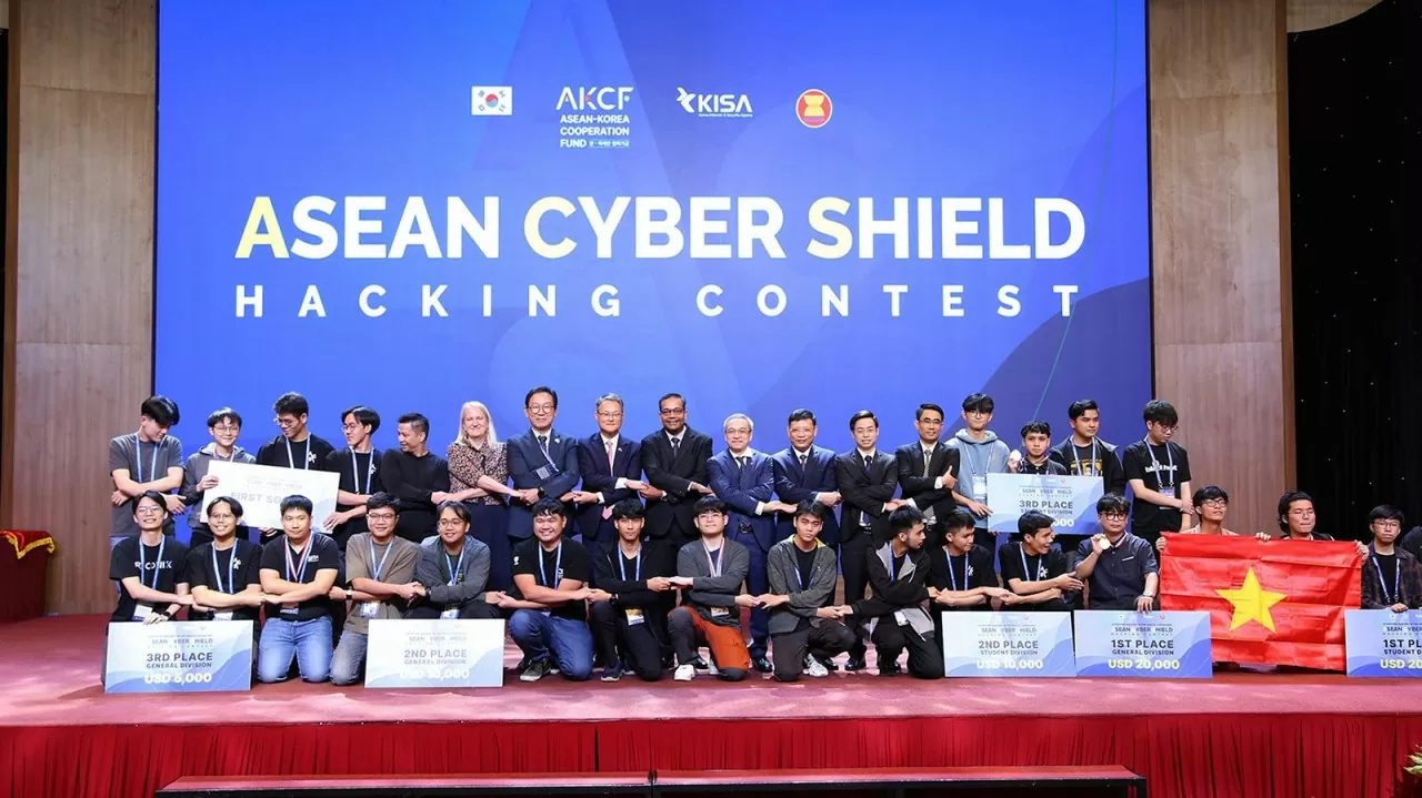 Việt Nam về nhất cuộc thi an ninh mạng ASEAN Cyber Shield lần thứ 2. (Nguồn: Vietnamnet)