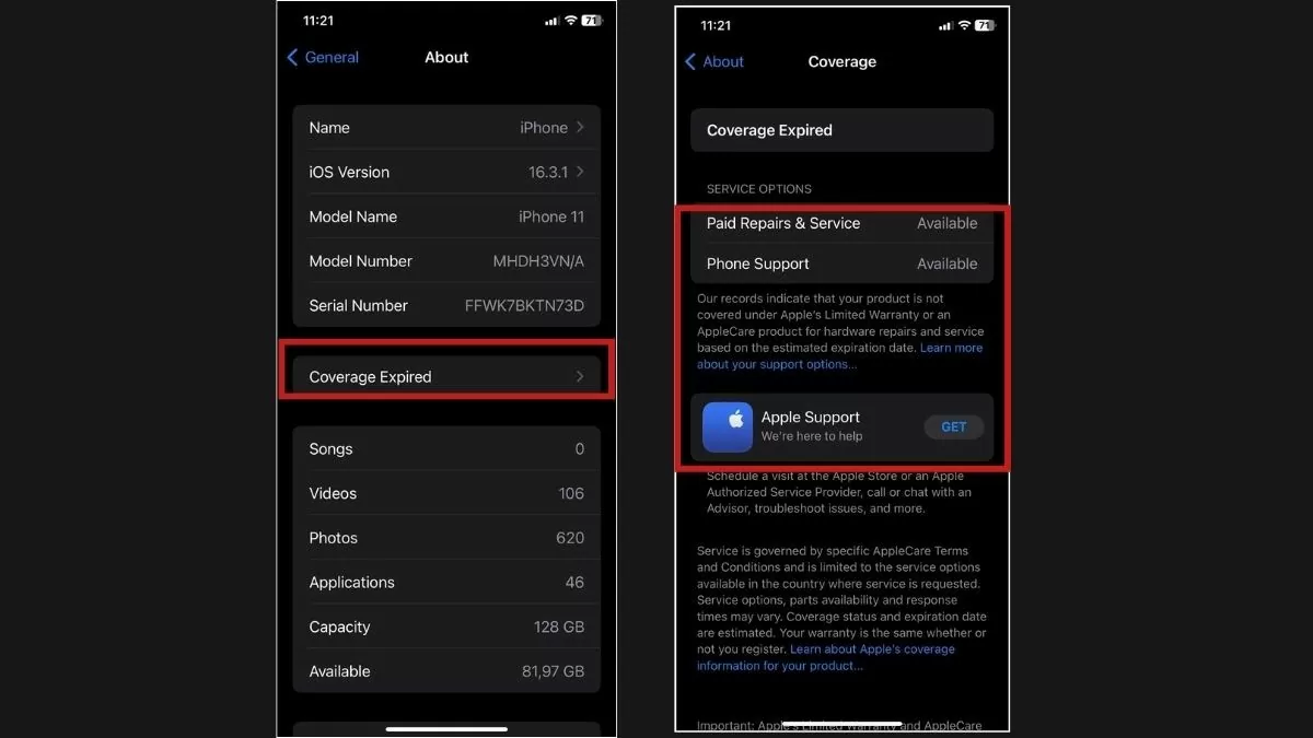 Top 5 cách kiểm tra iPhone có bị thay linh kiện hay không? Top 5 cách kiểm tra iPhone có bị thay linh kiện hay không?