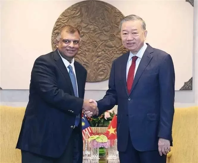 General Secretary To Lam receives leaders of major Malaysian groups