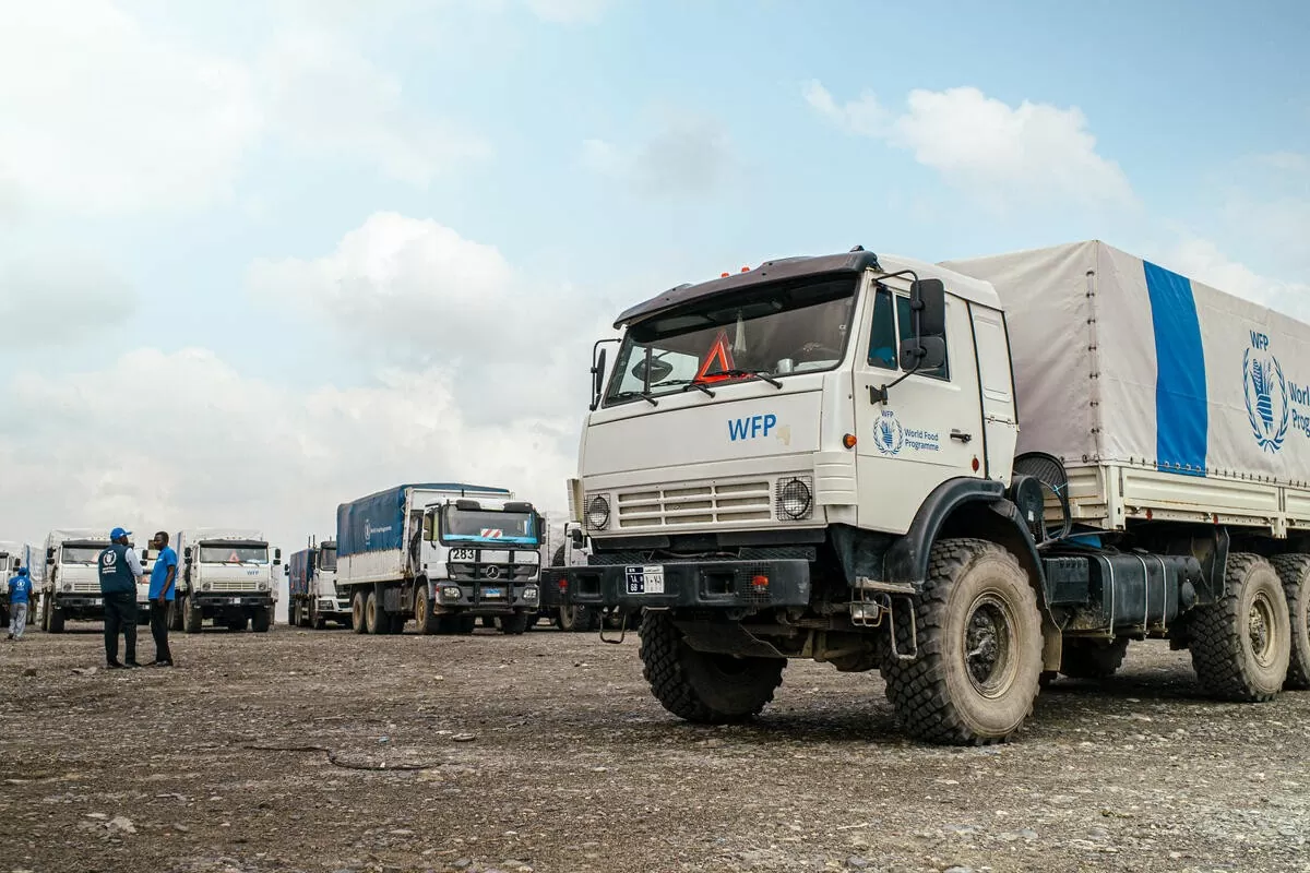 Xe viện trợ lương thực của WFP tại Sudan. (Nguồn: WFP)