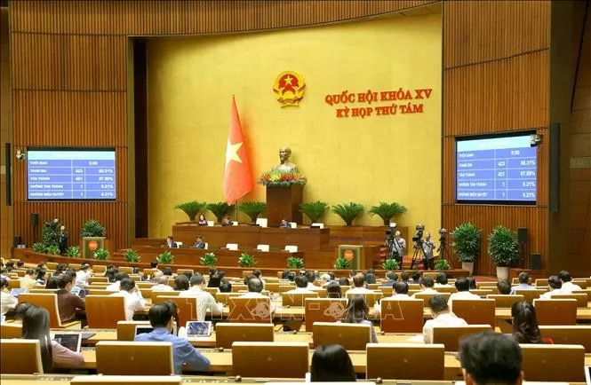 Quốc hội thông qua toàn văn Nghị quyết về kết quả giám sát chuyên đề “Việc thực hiện chính sách, pháp luật về quản lý thị trường bất động sản và phát triển nhà ở xã hội từ năm 2015 đến hết năm 2023”. Quốc hội thông qua toàn văn Nghị quyết về kết quả giám sát chuyên đề “Việc thực hiện chính sách, pháp luật về quản lý thị trường bất động sản và phát triển nhà ở xã hội từ năm 2015 đến hết năm 2023”.