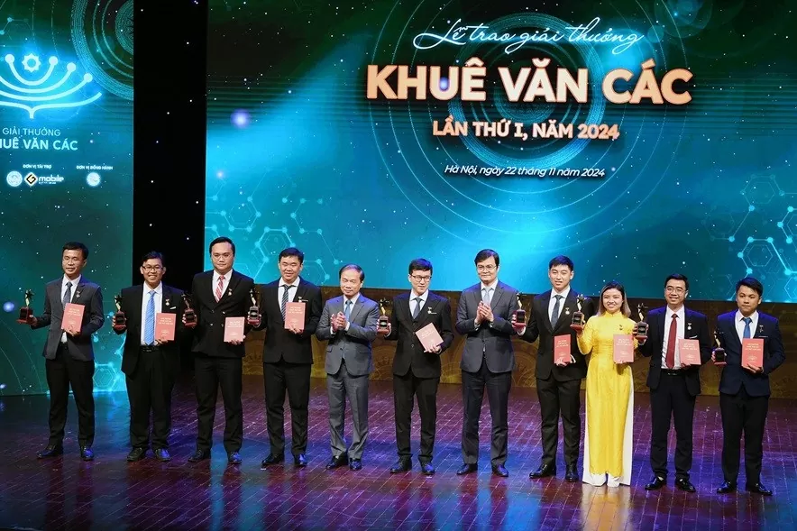 Giải thưởng Khuê Văn Các vinh danh 9 nhà khoa học tiêu biểu