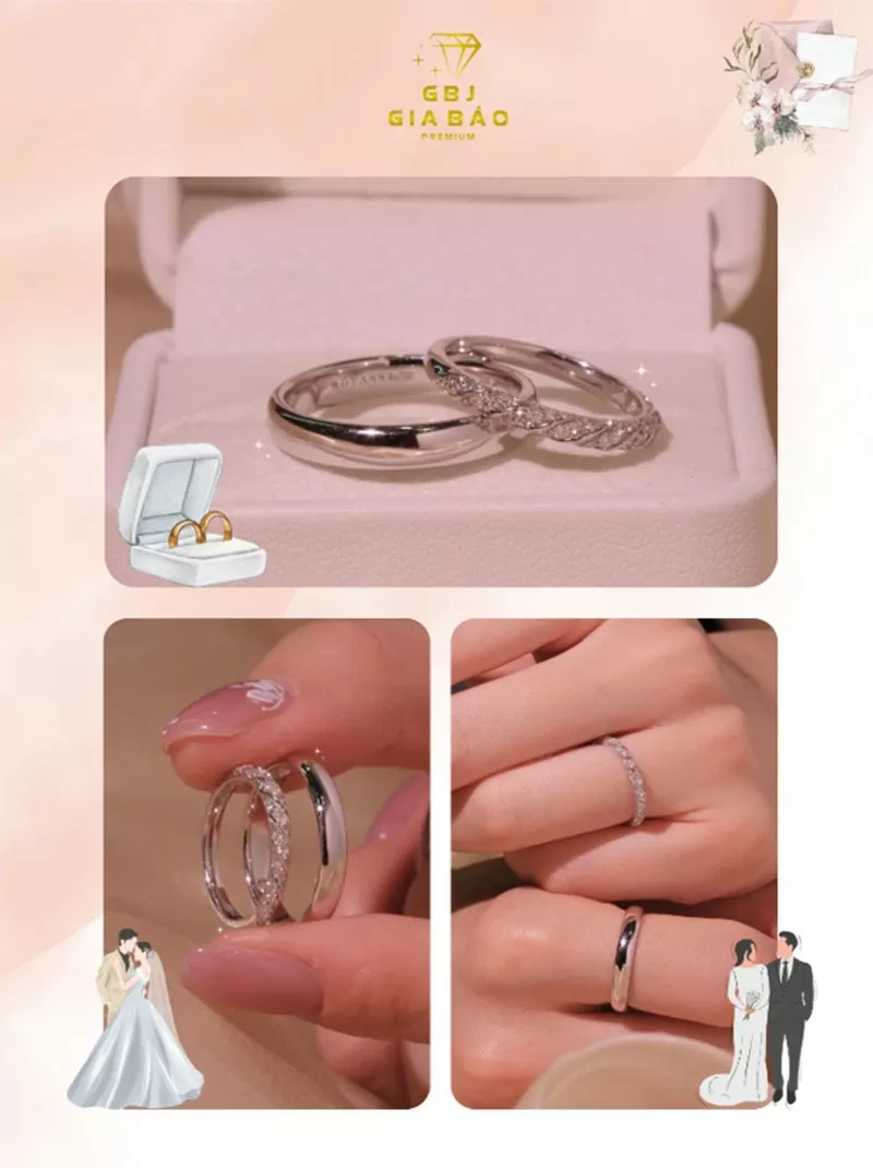 Mỗi sản phẩm nhà Gia Bảo Jewelry đều được thiết kế tỉ mỉ, mang tính thẩm mỹ cao