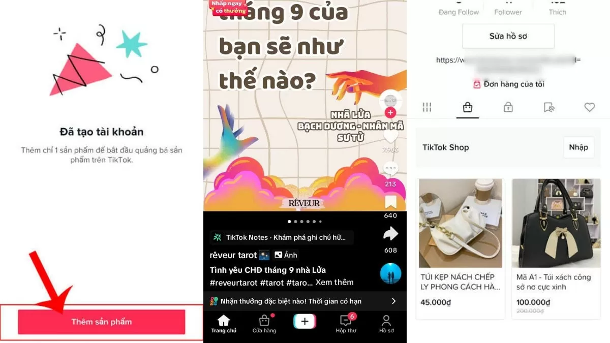 Cách thêm sản phẩm liên kết trên TikTok Shop cực kì dễ dàng