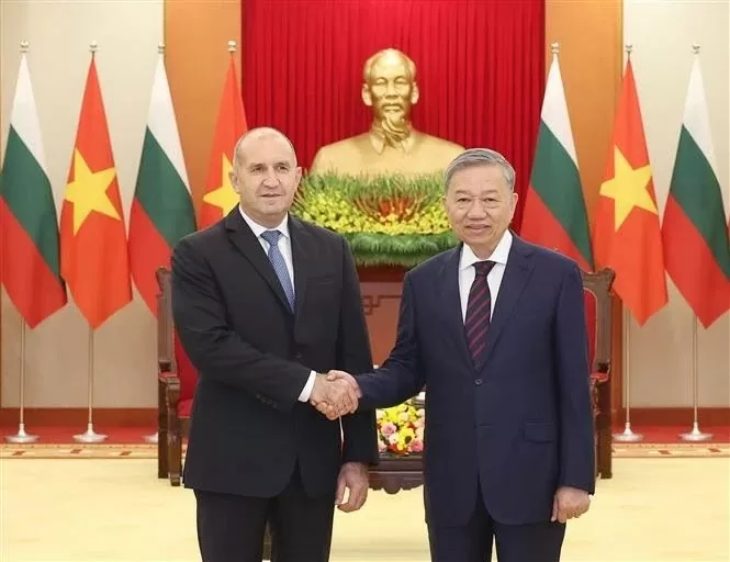 General Secretary To Lam receives Bulgarian President