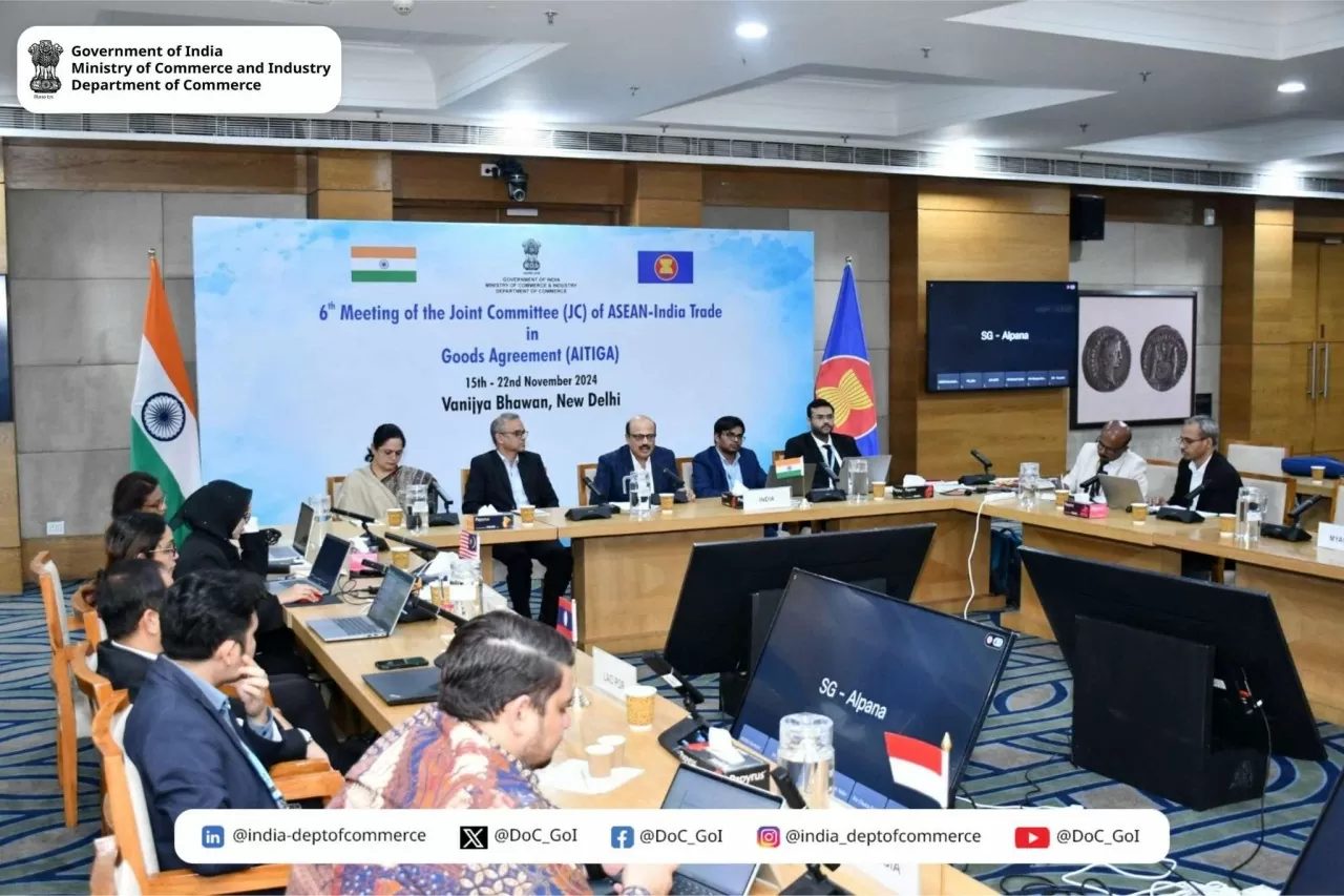 6th meeting of ASEAN-India Trade in Goods Agreement Joint Committee held in New Delhi