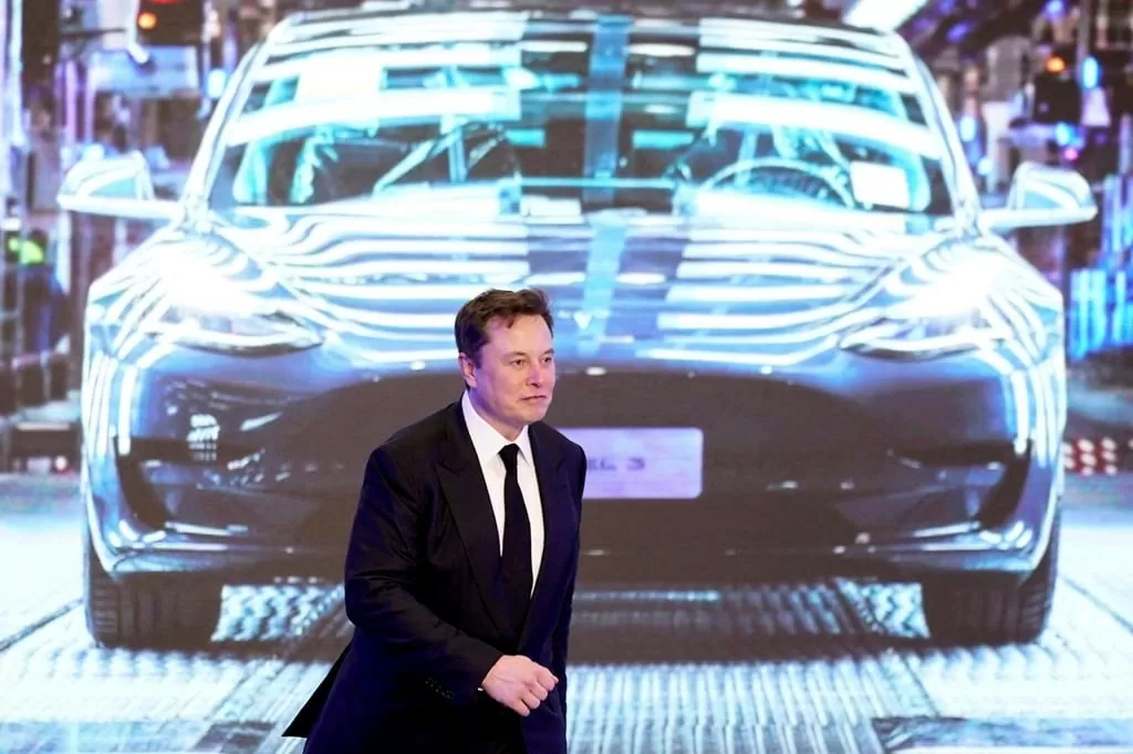 Tỷ phú Elon Musk trong buổi ra mắt chương trình Tesla’s China-made Model Y tại Thượng Hải năm 2020. (Nguồn: Reuters) 