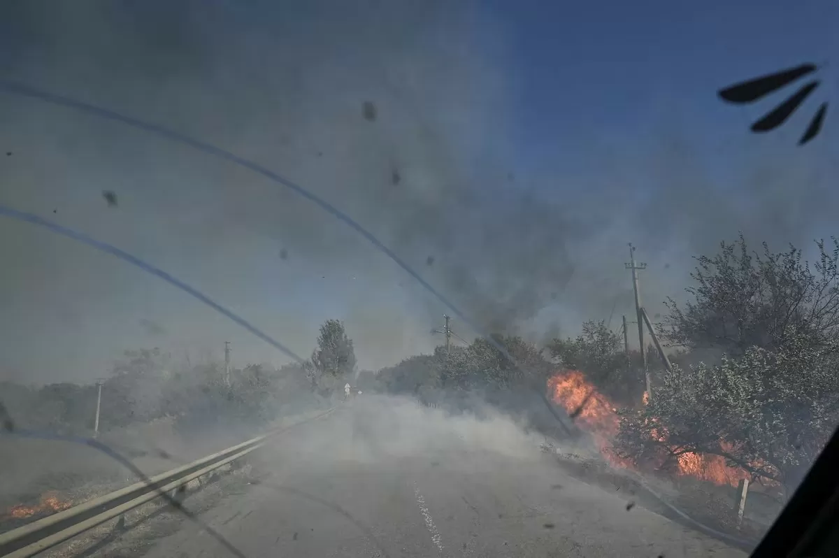 Nga tấn công ác liệt vào vùng Donetsk (Ukraine) ngày 16/9. (Nguồn: Reuters) 