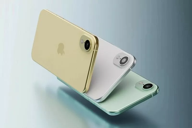 Bản dựng iPhone 17 Air với một ống kính ở mặt lưng 