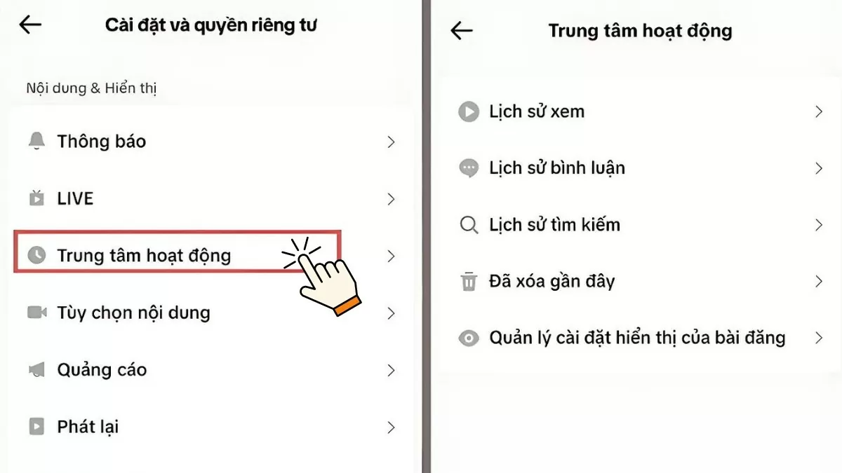 Cách xem lịch sử trên TikTok một cách nhanh chóng nhất