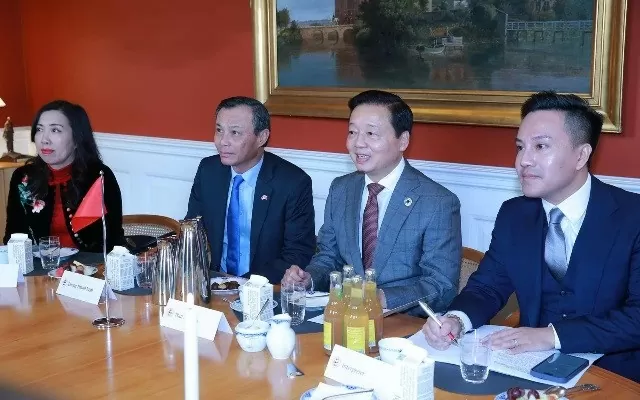 Deputy PM Tran Hong Ha visits Denmark to strengthen cooperation for green, sustainable future