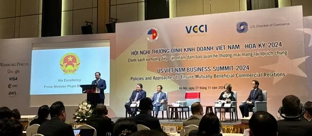 PM Pham Minh Chinh attends 2024 US-Vietnam Business Summit in Hanoi