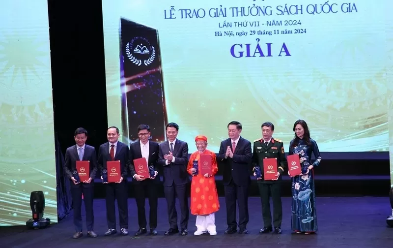 Giải thưởng Sách Quốc gia năm 2024 vinh danh 58 tác phẩm xuất sắc