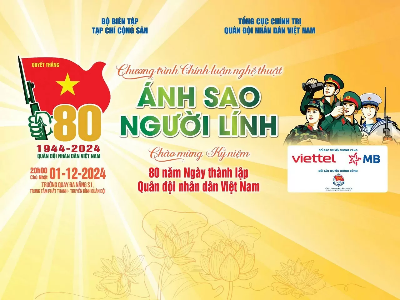 Chương trình Chính luận nghệ thuật “Ánh Sao Người Lính”.