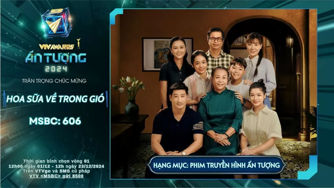 Anh trai vượt ngàn chông gai 2024 'tranh tài' tại giải thưởng Ấn tượng VTV – VTV Awards 2024