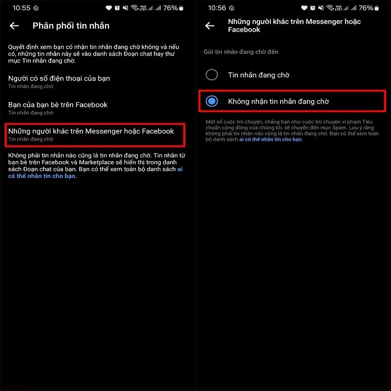 Chặn tin nhắn từ người lạ trên Messenger với vài thao tác đơn giản